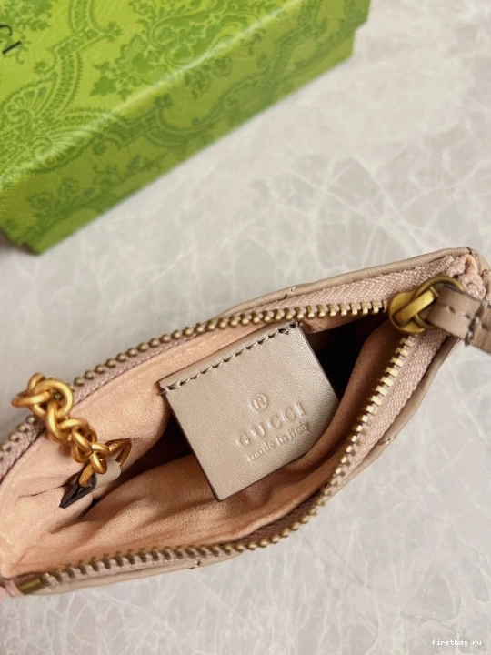 First bag ru GG Gucci key matelassé case Marmont 0802